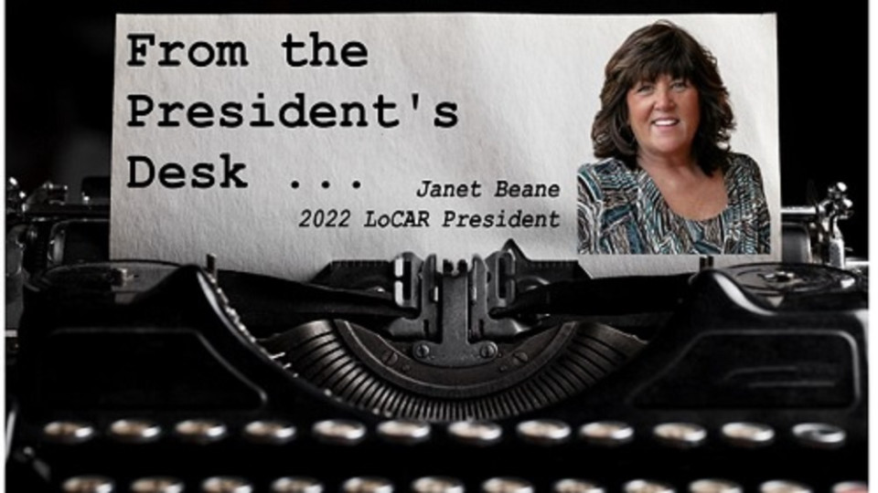 Photo of 2022 LoCAR President, Janet Beane