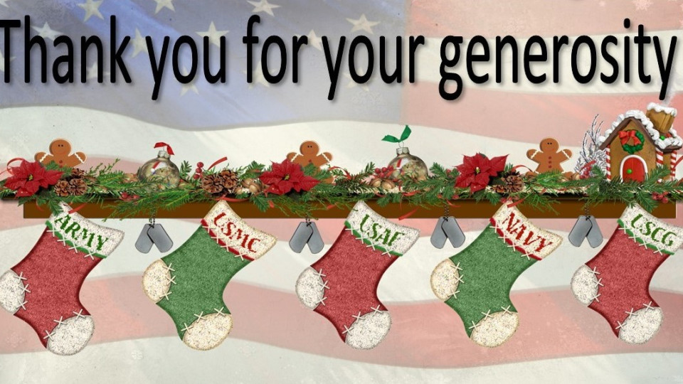 Thank you for your generosity
