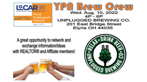 YPN Brew Crew at Unplugged Brewing Company in Elyria