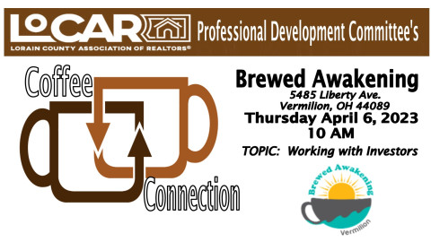 LoCAR'S Professional Development Committee's "Coffee Connection"