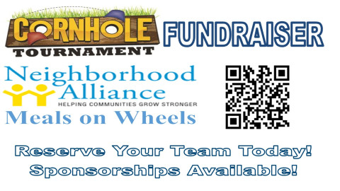 Cornhole Fundraiser for Neighborhood Alliance Meals on Wheels